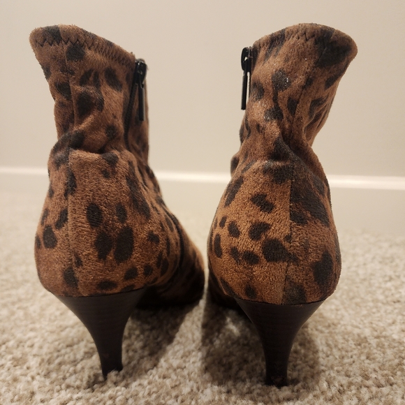 Animal print booties - Picture 9 of 12